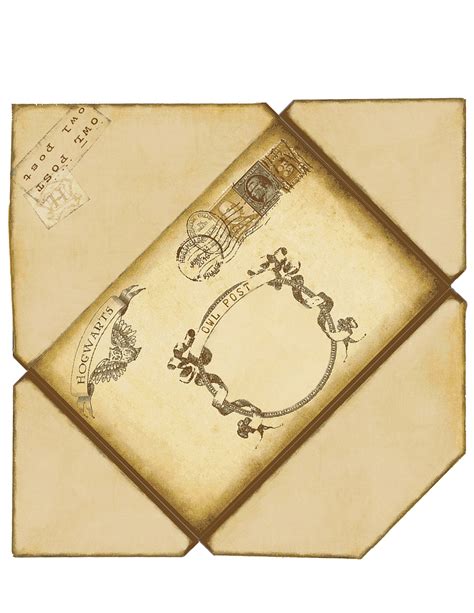 Harry Potter Envelope Template