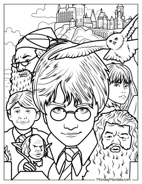 Harry Potter Free Coloring Pages