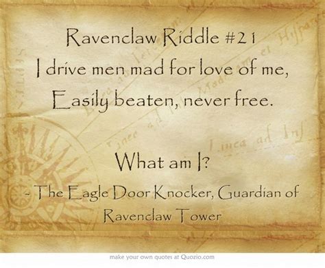 Harry Potter Ravenclaw Riddles Quiz