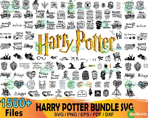 Magical Savings: Get Your Hands on the Harry Potter SVG Bundle for FREE