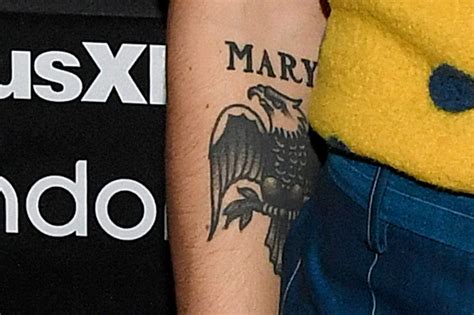Harry Styles Tattoos Mary
