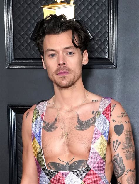 Harry Styles Tattoos Shoulder