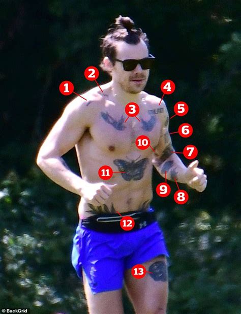 Harry Styles With Tattoos