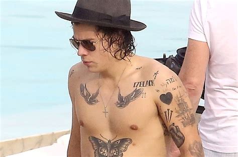 Harry Styles Word Tattoos