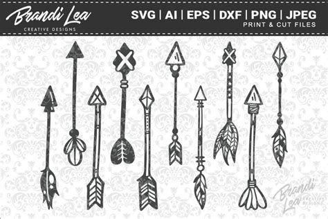 Harvest Arrows SVG Cutting Files