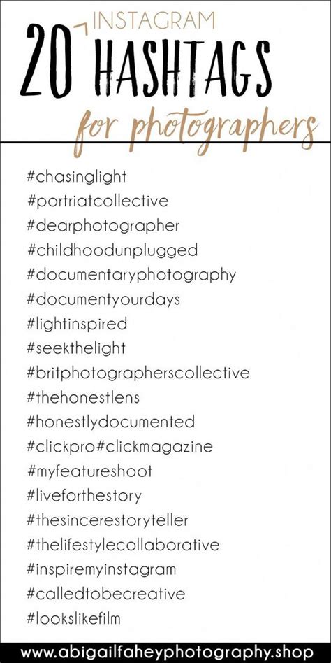 Hashtag Inspiration and Examples