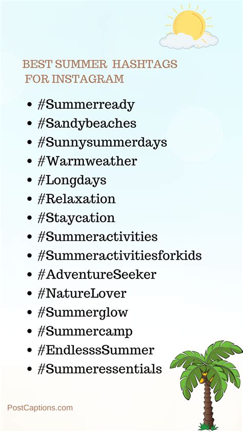 Hashtags For Summer Body