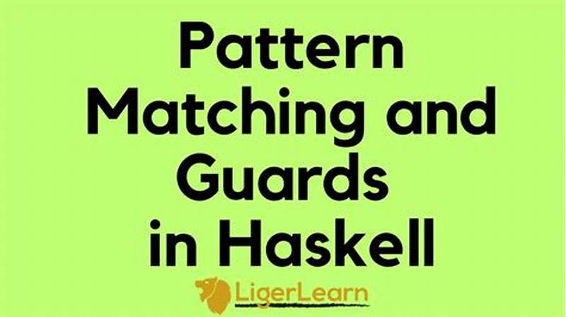 Haskell Pattern Matching