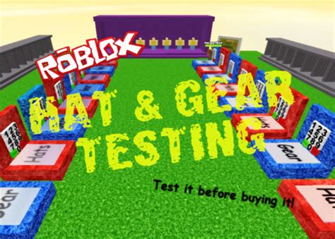 Hat & Gear Testing [Wear Multiple Hats!] - Roblox