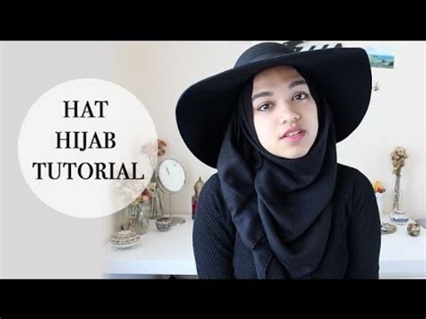 Hat Hijab Tutorial Summer Hijab Style YouTube