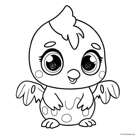 Hatchimal Coloring Pages