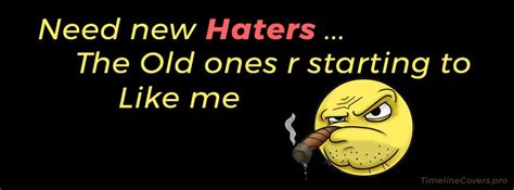 Haters Quotes For Facebook Cover