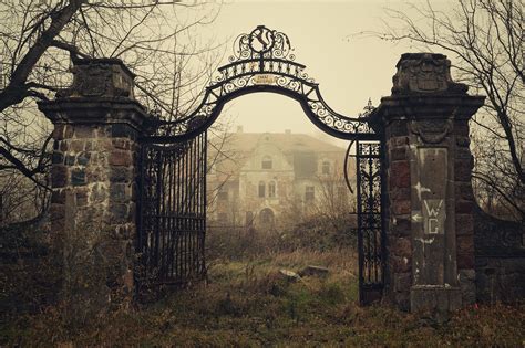 Haunted House Entrance