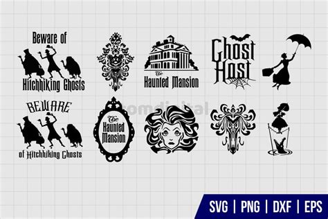 Unleash Your Inner Spookiness with our Bewitching Haunted Mansion Svg Freebie!