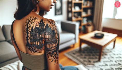 Haunted Mansion Tattoo