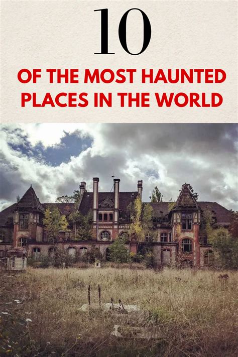 Haunted Places To Visit