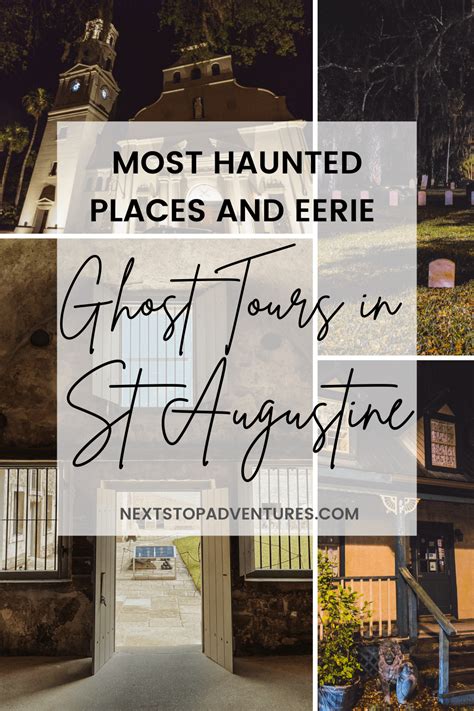 Haunted spots St Augustine