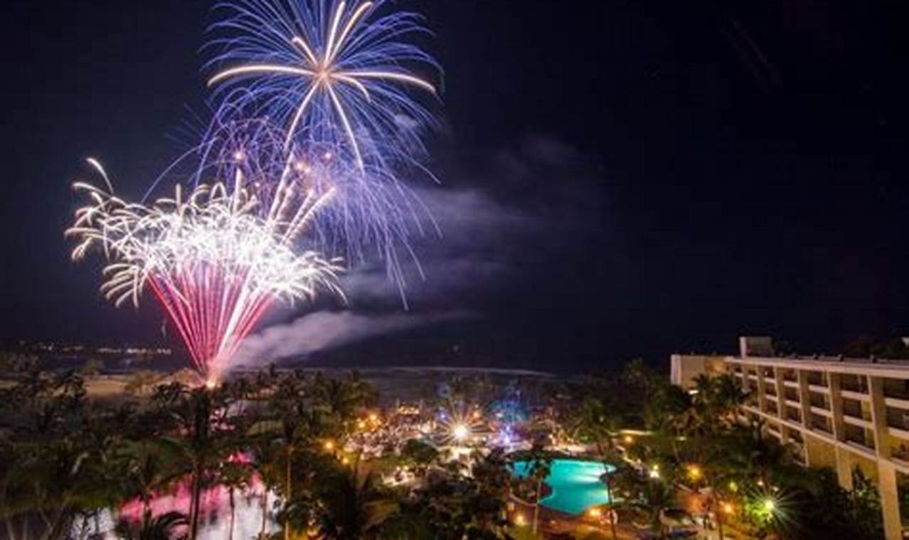 Hawaii 2024 New Years Fireworks