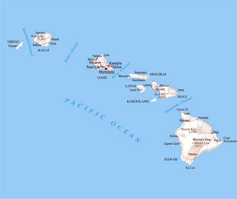 Hawaii On United States Map