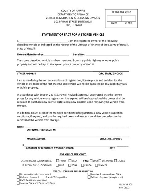 Hawaii Car Registration Online - Schedule Appointment With Vehicle