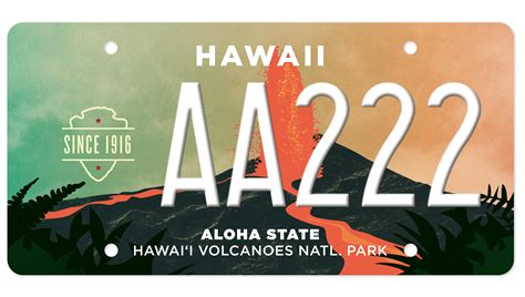 New Specialty License Plates for Hawaiʻi's National Parks | Hawaii