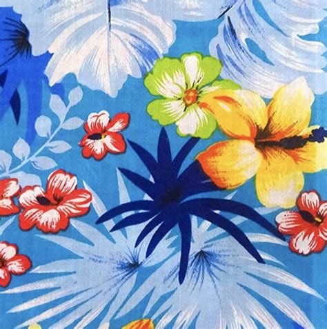 Discover the Beauty of Hawaiian Print Fabric: Vibrant, Unique, & Timeless!