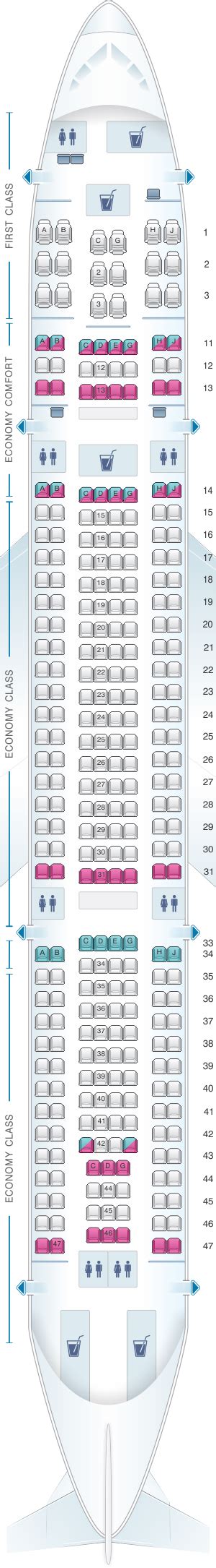 Hawaiian Airlines Seating Chart