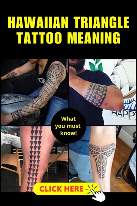 Hawaiian Triangle Tattoo Meaning