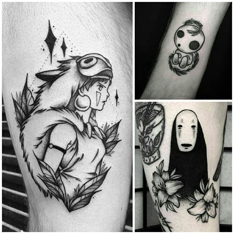Ghibli tattoos by rachelbaldwintattoo Miyazaki tattoo