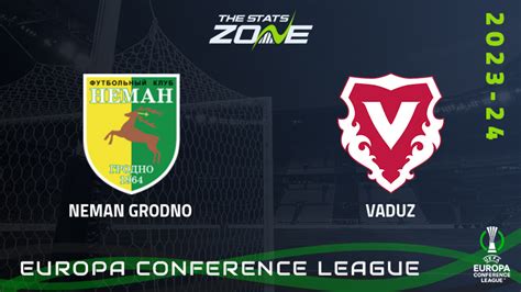 Head to Neman Grodno Vs FC Vaduz Dan Statistik, Kualifikasi Liga Konferensi Prediksi Skor