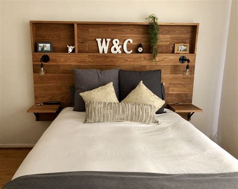 Headboard Storage