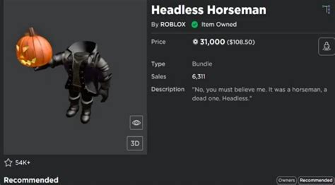 Headless Head Gamepass - Scripting Support - DevForum | Roblox