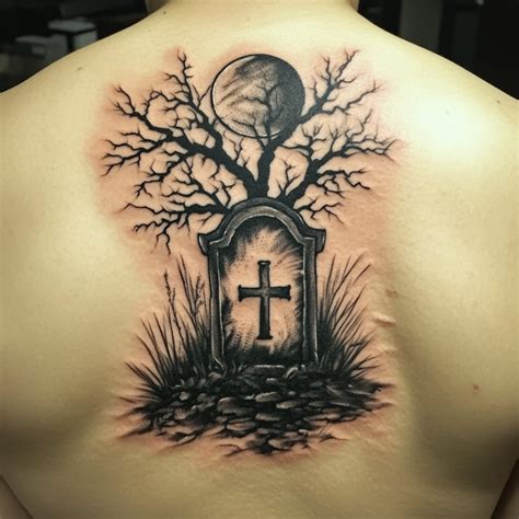 Headstone Tattoos Designs