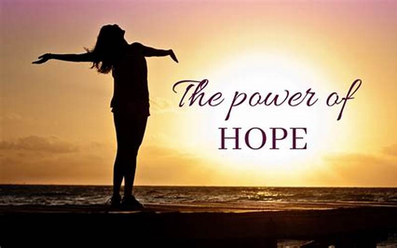 Healing Power Of Hope And Redemption