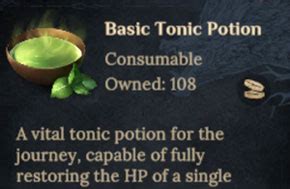 Healing Tonic Recipe Wow