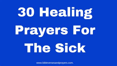 Healing and Protection from Diseases