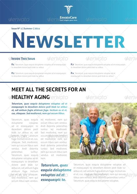 Health Newsletter Templates