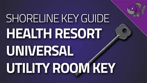 Health Resort Universal Utility Room Key