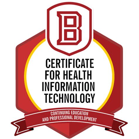 Health Information Technology Certificate