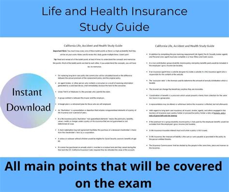 Health Insurance Exam Tips