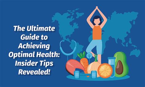Health Optimizer The Insider Tips for Optimal Well-being