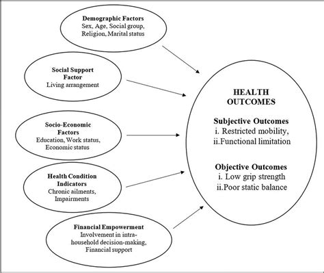Health Outcome And Conceptual Diagram