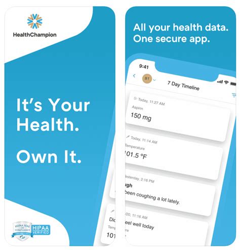 HealthChampion iPhone and Android App Review