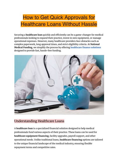 Healthcare Loans