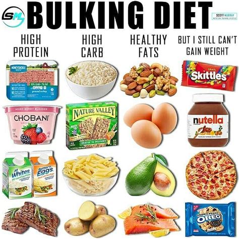 Healthy Bulking Foods