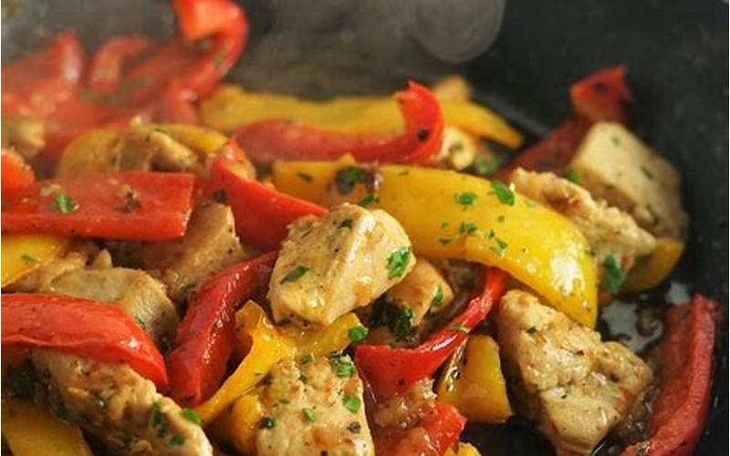 Healthy Chicken And Bell Pepper Recipes