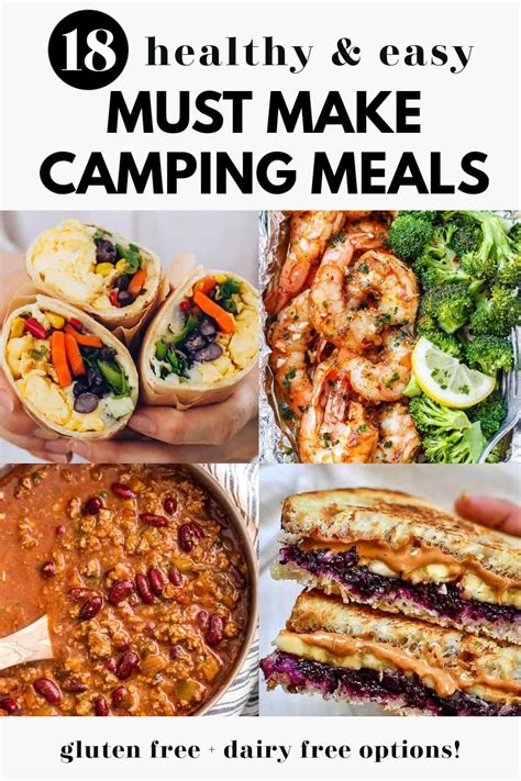 Healthy Food For Camping