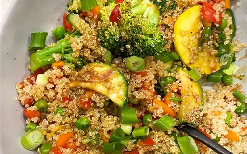 Healthy Meal Idea #3: Veggie And Quinoa Stir-Fry