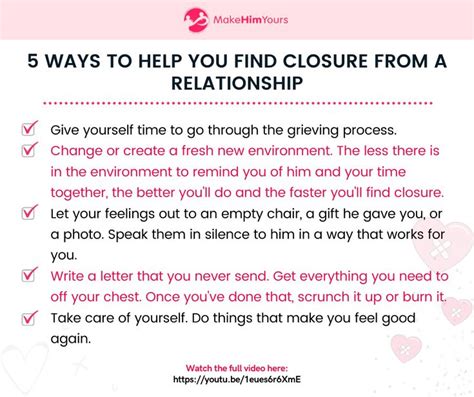 Healthy Breakups: Find Closure & Move On.