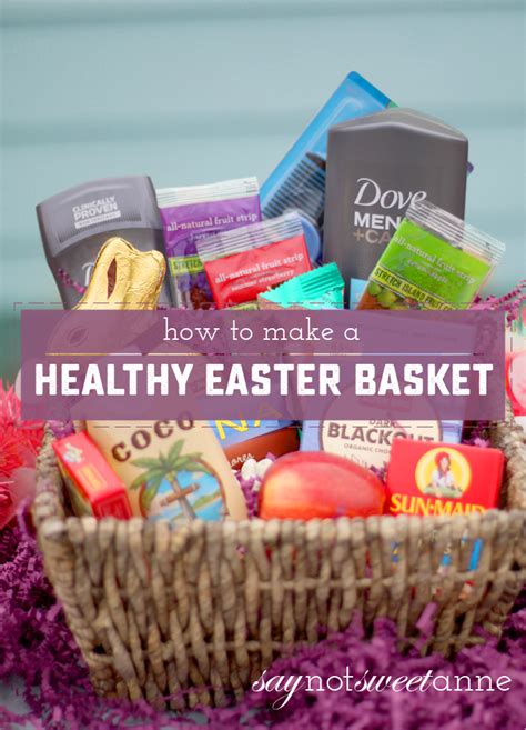 Healthy Easter Baskets